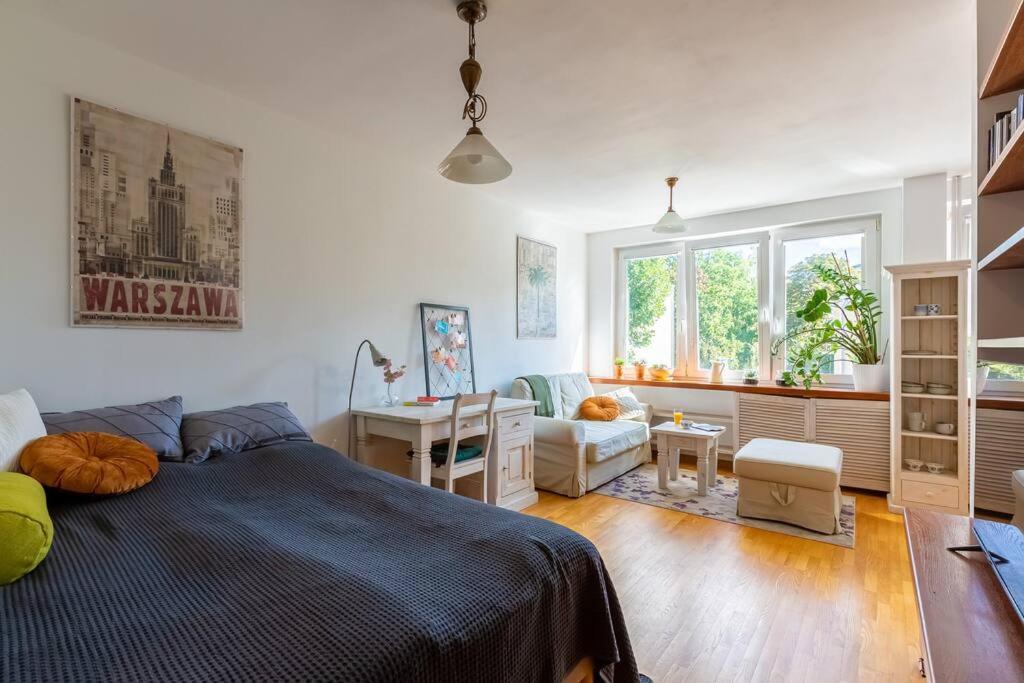 Appartamento Cozy, Bright, Comfy Studio Next To The Old Town. Varsavia Esterno foto